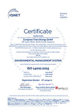 IQNET ISO 14001